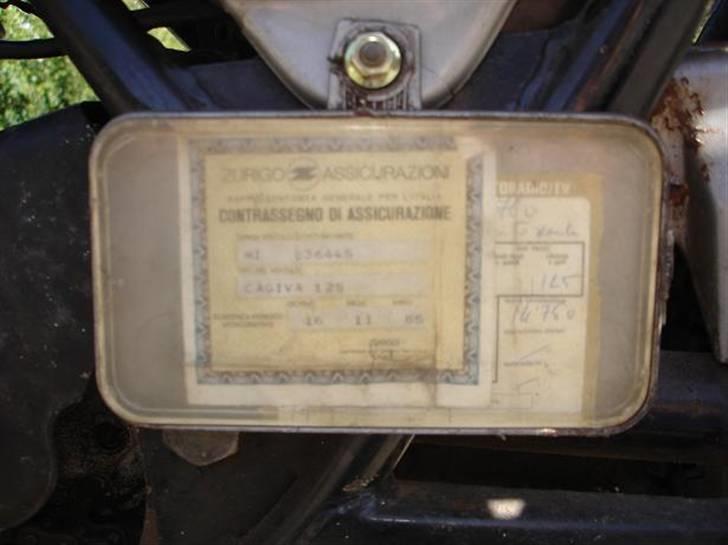 Cagiva Sst 125 ccm (SOLGT) billede 2