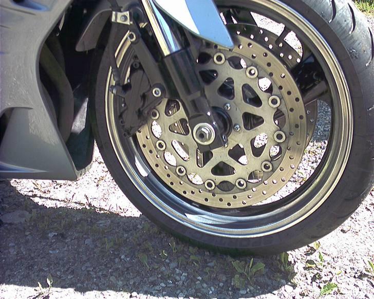 Yamaha Fzr 600 - og her er det 6 stemplet calibre og 320 mm skiver billede 14