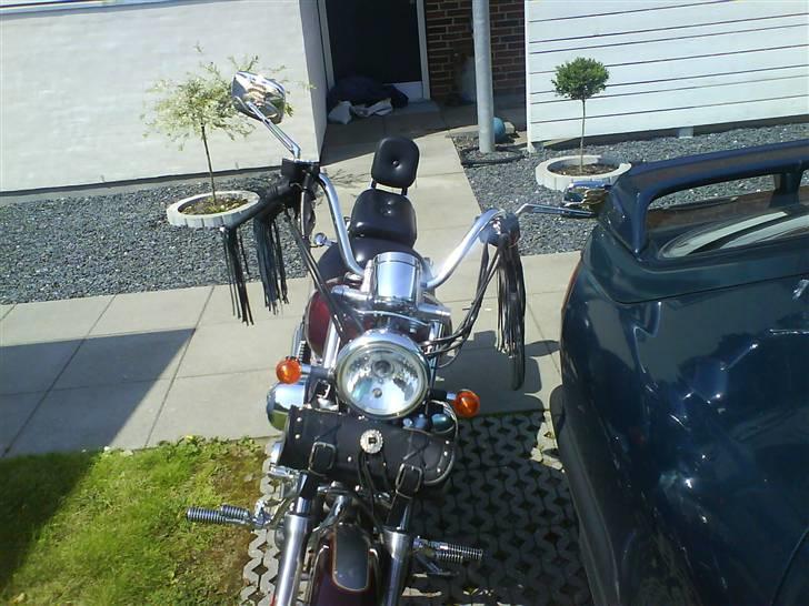 Lifan LF 250-4 V-Motor SOLGT - Så er der monteret andet styr, frynser og toolbag billede 15