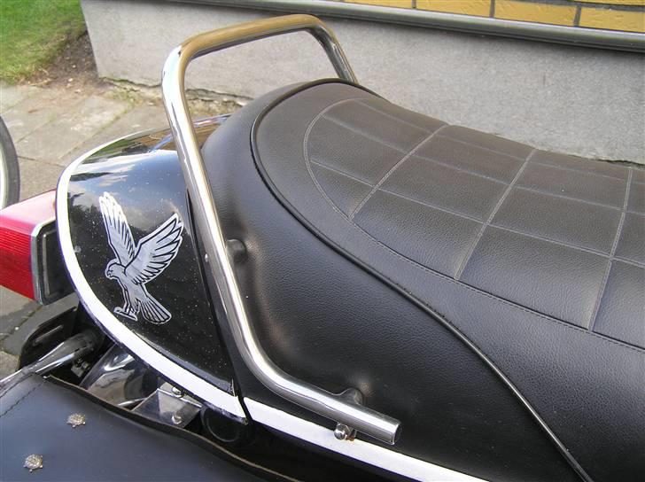 Yamaha xs 750 - sadelbøjlen har jeg også selv lavet  billede 6