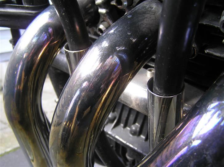 Yamaha xs 750 - det slap jeg godt fra rustfri beslag førerrør til olieslanger billede 9