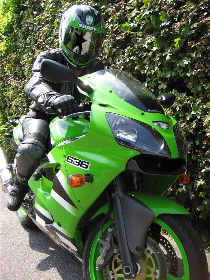 Kawasaki zx6r (SOLGT) : - Så blev hun klemt i nyt læder :) billede 8
