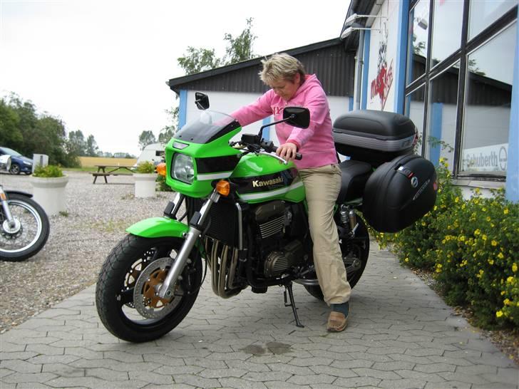 Kawasaki ZRX1200R - Fruen skulle lige have en prøvesidder! billede 5