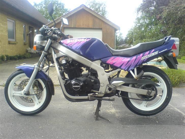 Suzuki GS 500 E slingshot SOLGT - sådan ser den så ud billede 1