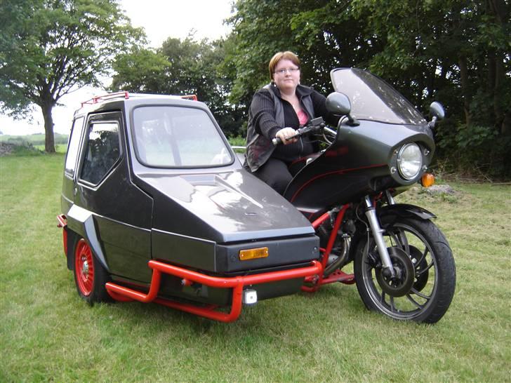 Yamaha xv 1000 tr1 m. sidevogn -  Da jeg fik den i 2007 inden ombygning billede 6