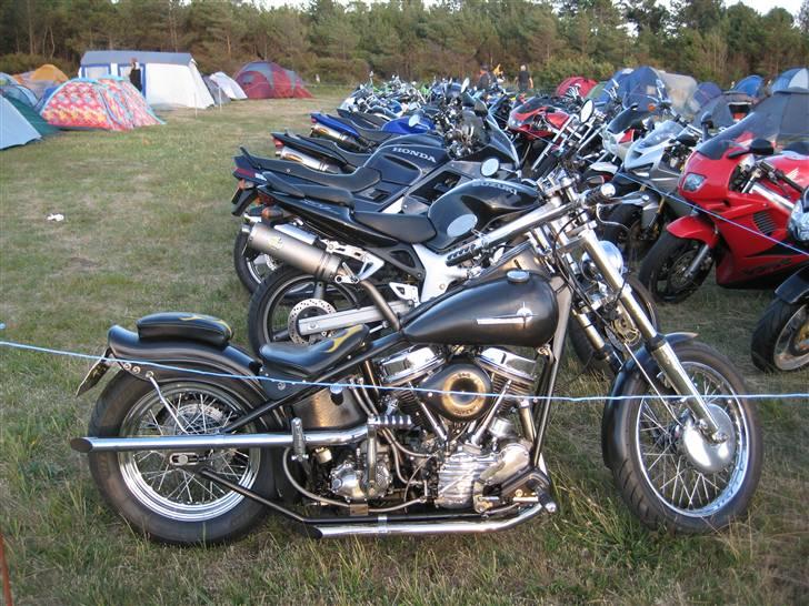 Honda Blackbird, SOLGT - Bror Købbes HD fra før støddæmper tiden :-) billede 15