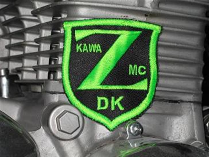 Kawasaki Z 200  (A 1) - Mærket med en  Z1 motor som baggrund.. billede 9