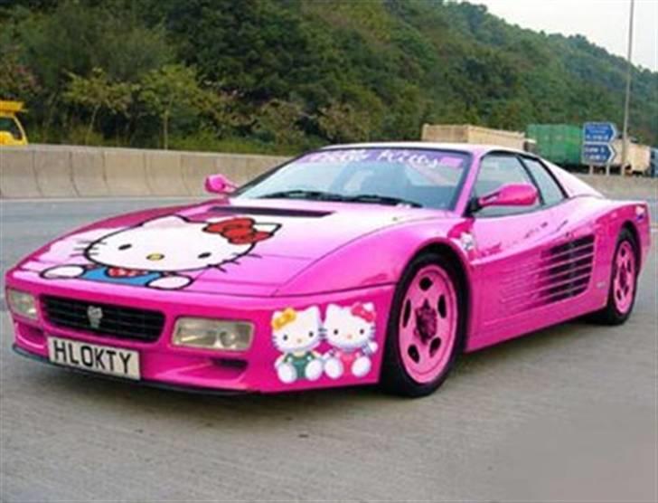 Suzuki rg 250 gamma - hello kitty car billede 6