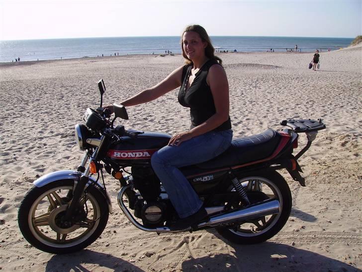 Honda CB 400N   * SOLGT * - Hondaen ved Henne strand billede 10