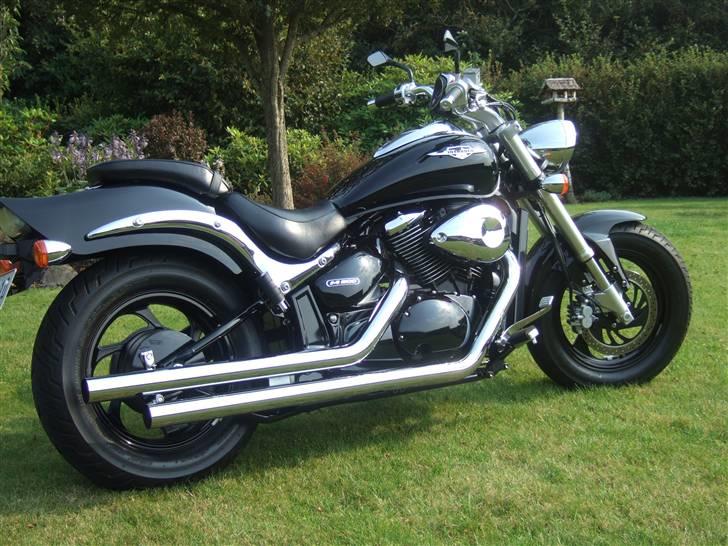 Suzuki m800 SOLGT - highway hawk udstødning billede 9