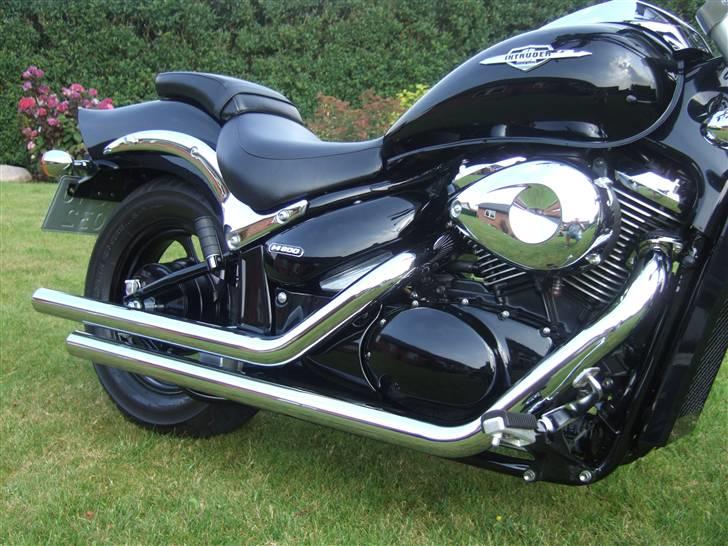 Suzuki m800 SOLGT - highway hawk udstødning billede 10