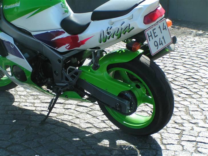 Kawasaki zx6r ninja - min nye hugger det dur sgu................. billede 7
