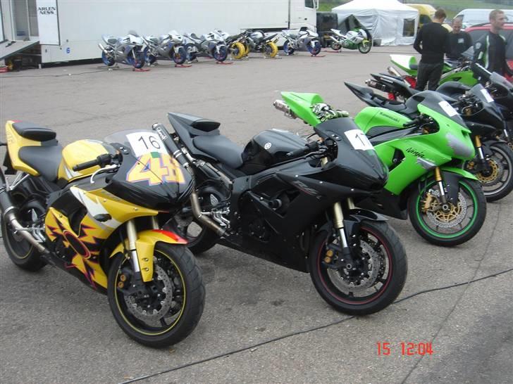 Yamaha R6 - Rossi **TIL SALG** - Ring Knutstorp - Racerklar racer! :-) SUPER FED tur!!! billede 15