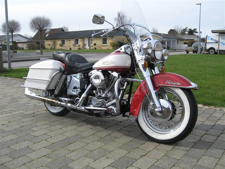 Harley Davidson FLPF - Police spicial - Harley-davidson 1971 FLP 1200 billede 1