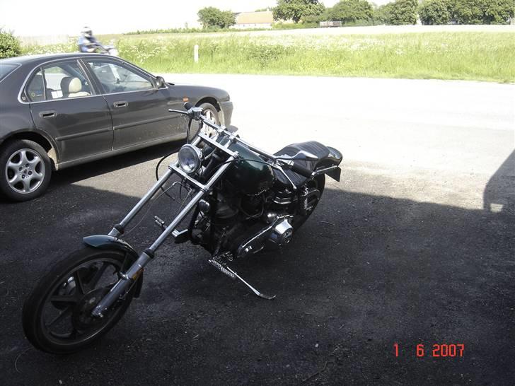 Harley Davidson E Glide - Ja det blev ikke til mere i sommer, havde lige lidt hus og lidt Mustang, der også skulle ofres lidt på ! billede 5