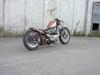 Triumph bobber [Tidl. motorcykel]