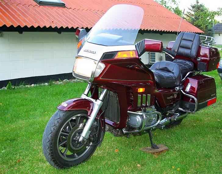 Honda Goldwing GL 1200  - Foto med blitz billede 6