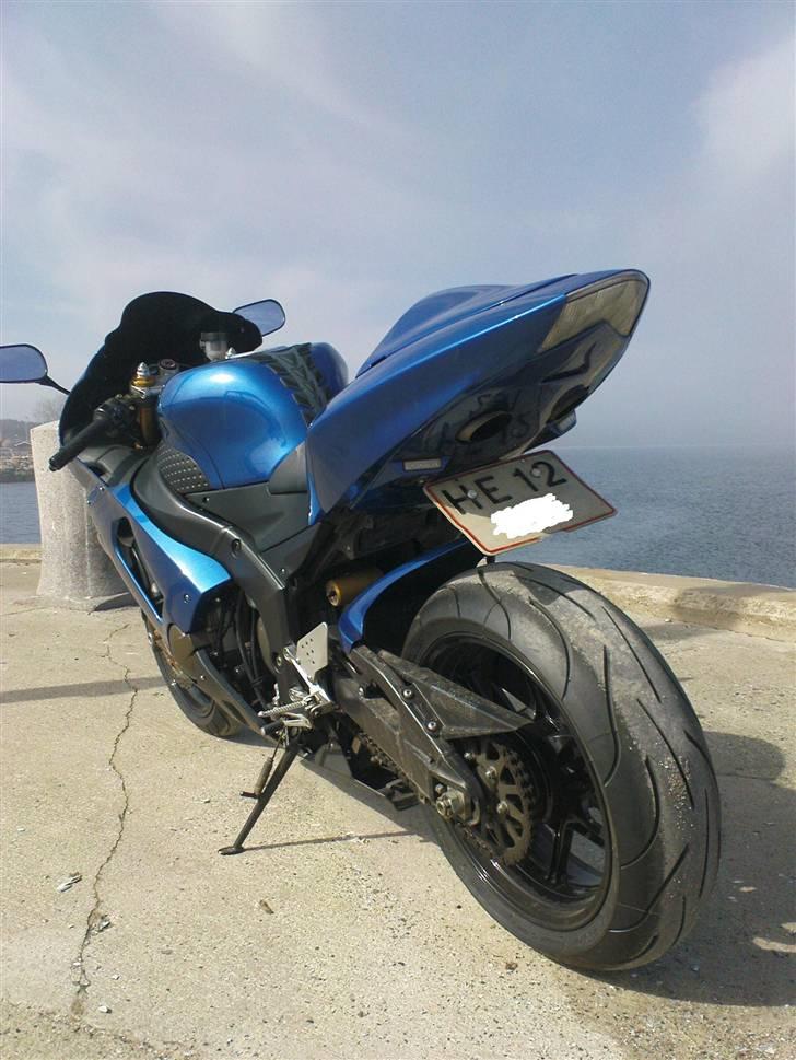 Kawasaki ZX 636 R - Med Hot bodies Bagende billede 1