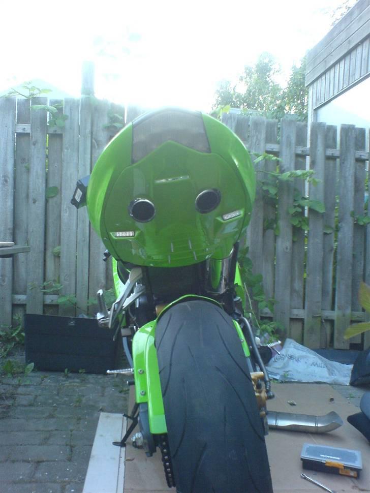 Kawasaki ZX 636 R - Bagende som siger røvhul billede 5