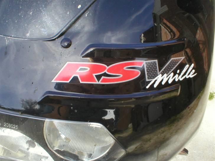 Aprilia RSV Mille *R.I.P.* - Tekst med indbyggede døde fluer.. billede 10