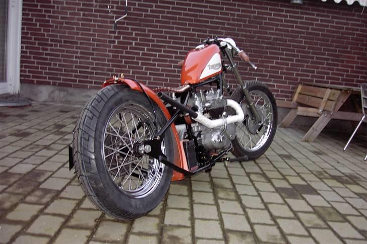 Triumph bobber - ja der er da sket lidt på 4 mdr  ;O) billede 3