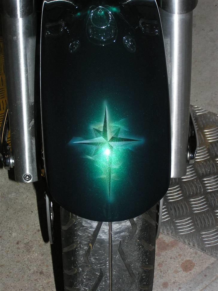 Yamaha xv1900 - Og forrest er Nordstjernen...Vikingerne brugte den til at  navigere efter. billede 9