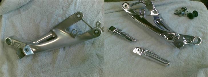 Honda CBR 1100   ( Solgt ) - En er de ting jeg selv har lavet om på den  billede 3