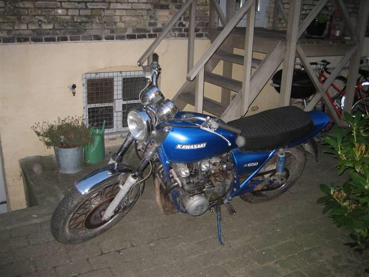 Kawasaki Z650 B2 - Som den så ud da jeg købte den. billede 3