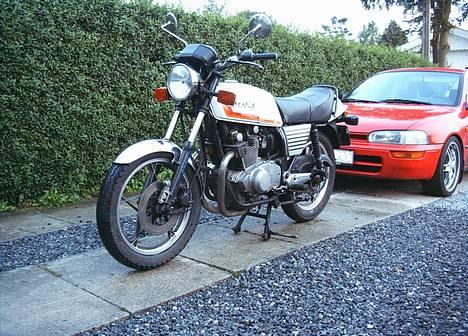 Suzuki GS 450 (Haslev) solgt :O( - Før :-(  billede 10