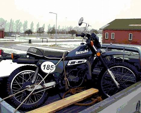 Suzuki TS 185 ER ***SOLGT*** - Her er vi på vej til syn.... Og det gik glimrende.( Hurraaaa ) billede 3