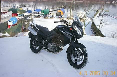 Suzuki DL650k5 vstrom - så kom den endelig hjem til far billede 1