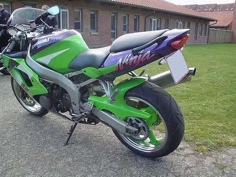 Kawasaki ZX6R - undertail med iridium blinker billede 5