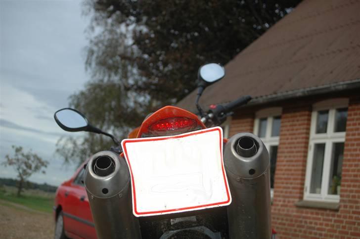 Yamaha XT660X SOLGT - Nye potter og "Modified bagende"  billede 18