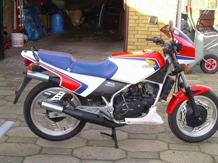 Honda 250 F mvx ( SOLGT ) - Så blev den forår´s klar.. er tilsalg til 10 K billede 1