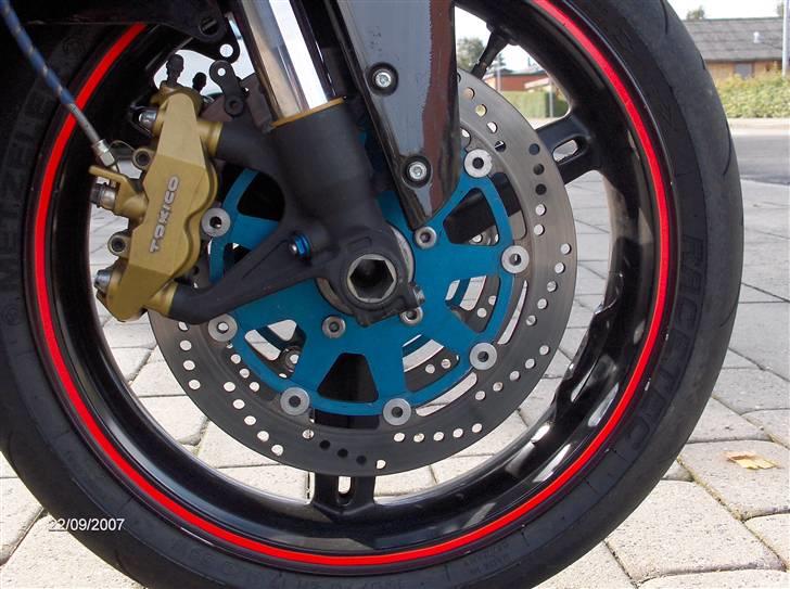 Suzuki GSXR 600 K5 Banejern - Special racer skive, armerede bremseskiver billede 8