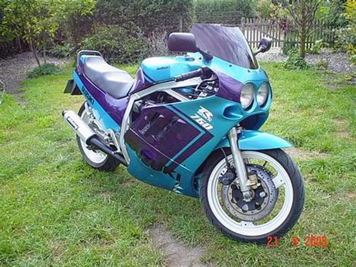 Suzuki GSXR750 (solgt) - Som den så ud fra start.. (Billede fra forrige ejer) billede 12