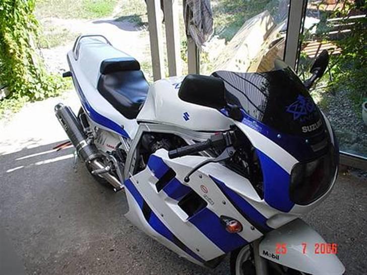 Suzuki GSXR750 (solgt) - Efter første ombygning 05`.. (Billede fra forrige ejer) billede 13