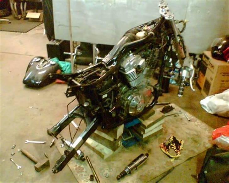 Honda shadow  - Vinter 07 billede 13