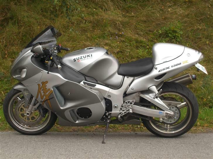 Suzuki GSX1300R Hayabusa :Silver - Med chrom hjul på billede 17