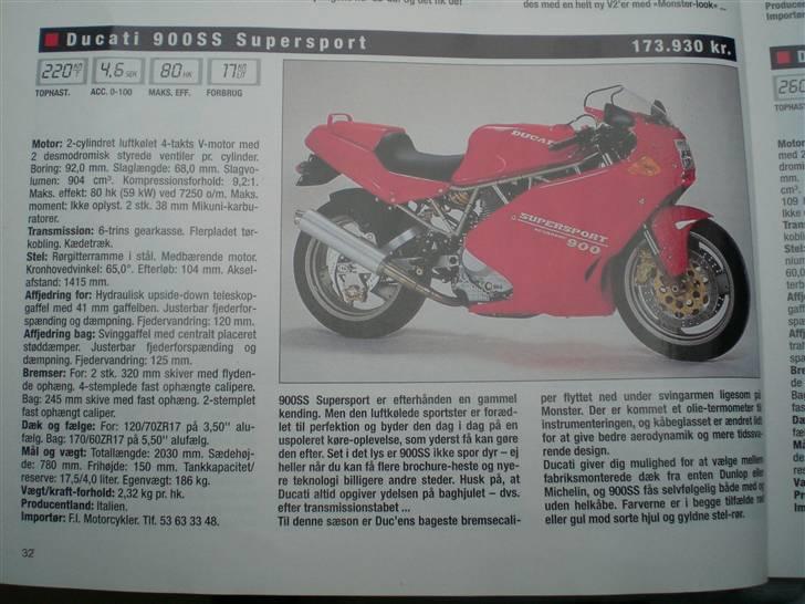 Ducati 900 SS Supersport billede 3