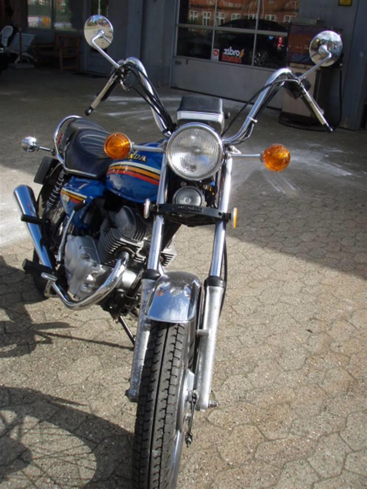 Honda CM 185 T Chopper - Solgt billede 4