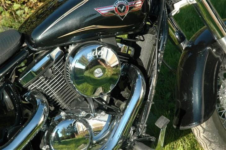Kawasaki VN800 CLASSIC - Bare en lille smule bling bling. billede 9