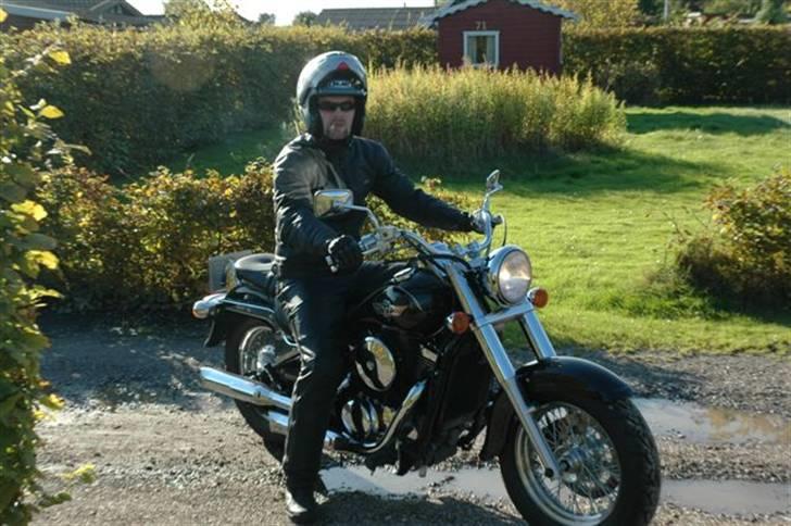 Kawasaki VN800 CLASSIC - På vej hjem fra haven. billede 13