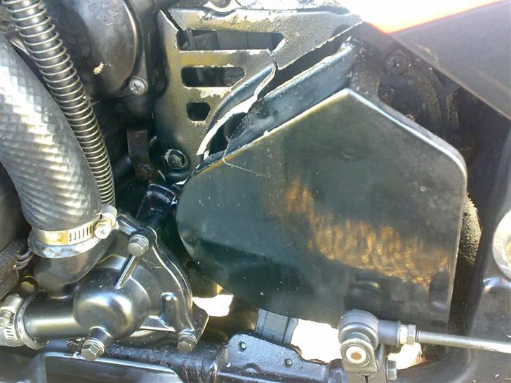 Kawasaki Gpx 600 Solgt!! - ja det jo hva der kan ske nå kæden springer.. :( billede 11