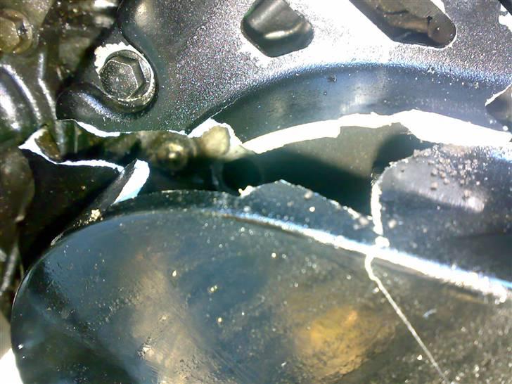 Kawasaki Gpx 600 Solgt!! - ja det jo hva der kan ske nå kæden springer.. :( billede 12