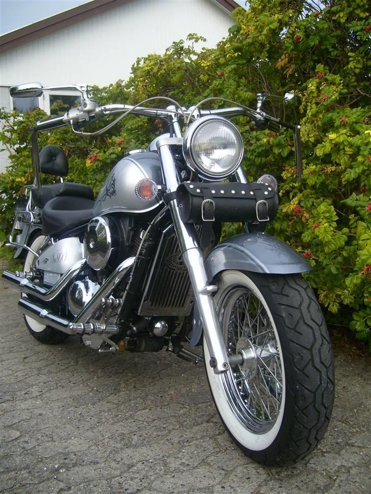 Kawasaki VN800 Classic - Nyt styr, nye sidespejle...... billede 2