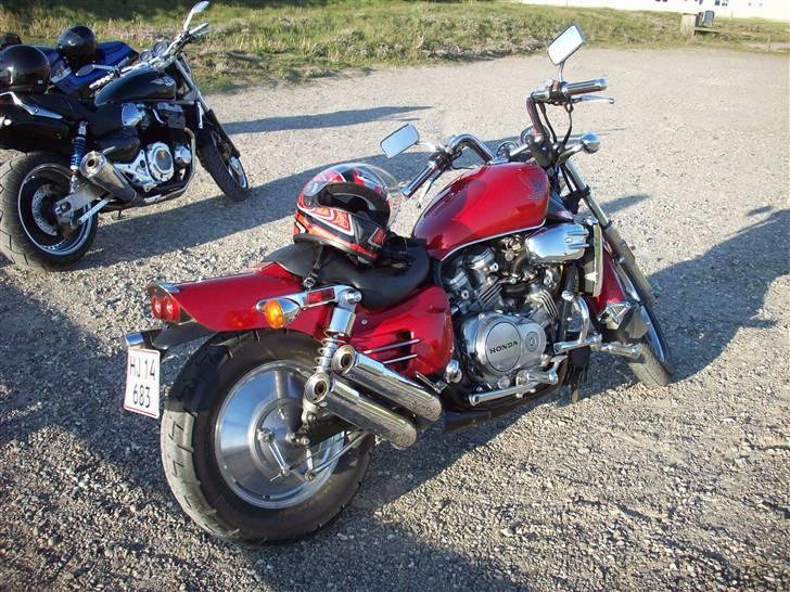 Honda Super Magna VF 700C - En dejlig aftentur til havet med vennerne billede 13