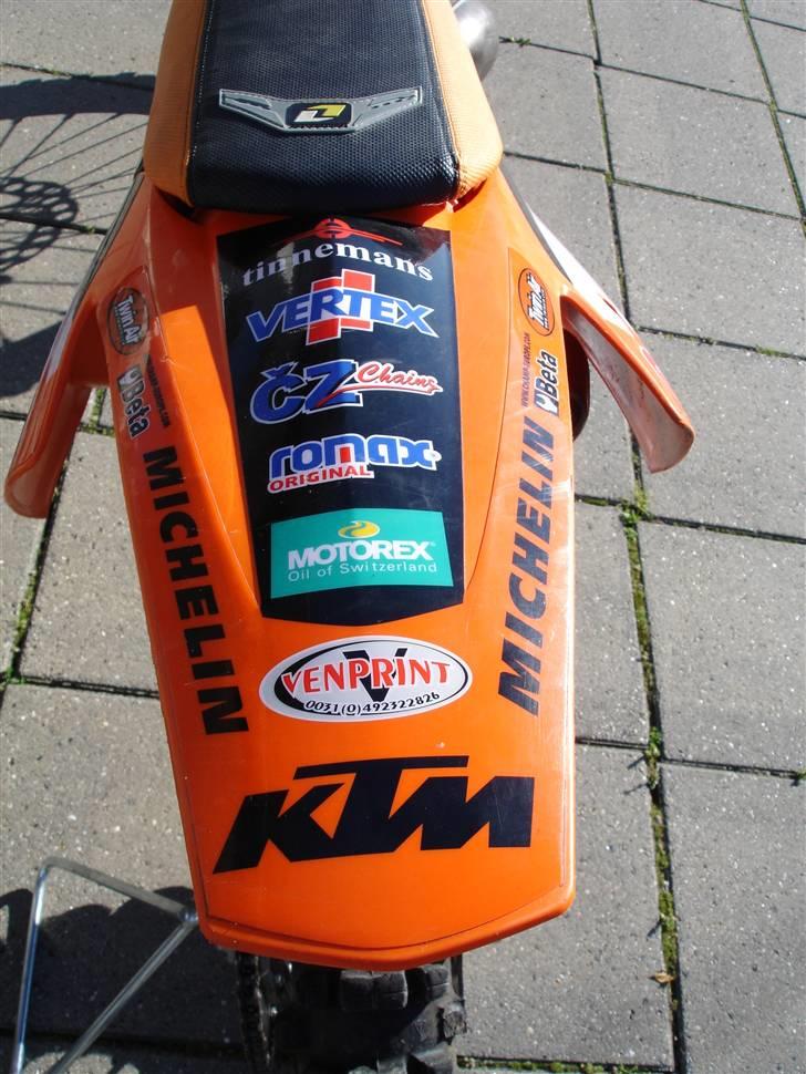KTM SX 125 "Rattray Edition"  - Sponsorer (Tyla Rattray´s) billede 4