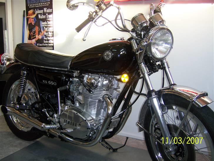 Yamaha xs 650 - motor xs 650 billede 3