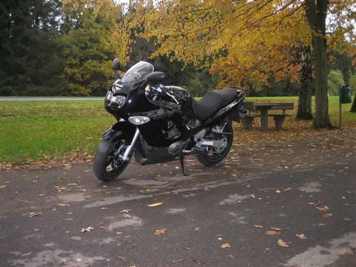 Suzuki gsx750f - første afslapnings tur efter styrtet, kæft det var lækkert, os selvom det regnede lidt:) billede 4
